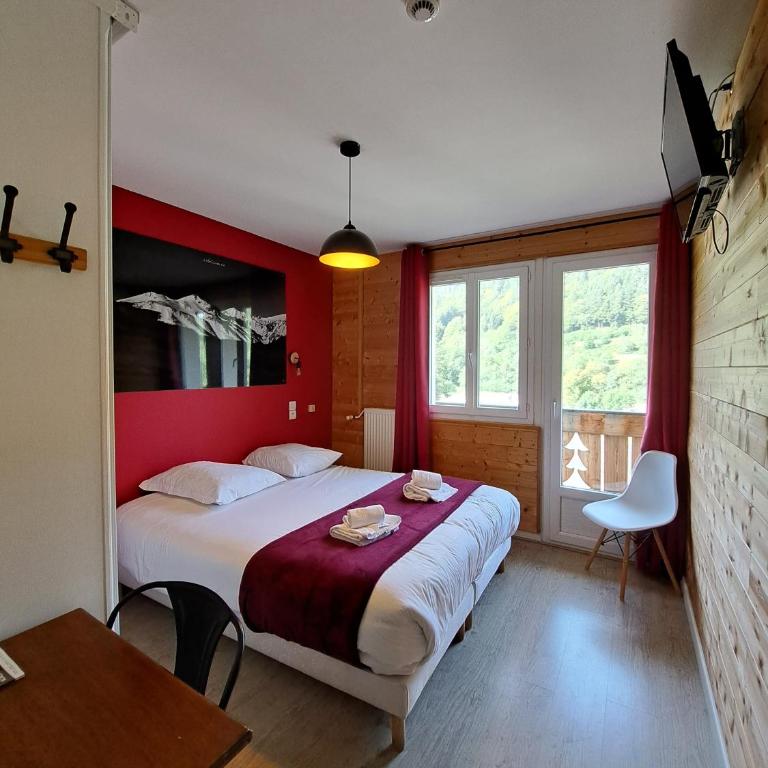 Hôtel Les Mouflons - Chambre Double avec Balcon - 6