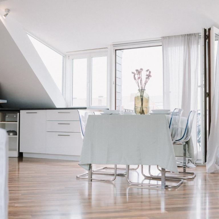 Appartement Residenz Panorama - Einzigartiges Loft im Herzen von Würzburg mit 2 Balkonen und Panorama-Aussicht! - Apartment mit 1 Schlafzimmer - 10