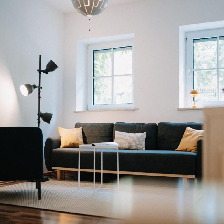 Appartement Residenz Rosenbach – Gemütliche Unterkunft am Rosenbachpark im Herzen von Würzburg - Apartment mit 1 Schlafzimmer - 11