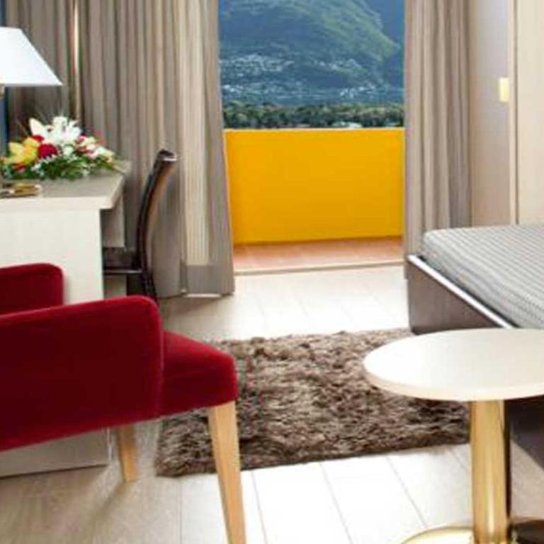 Hotel Ascona - Camera Singola con Balcone e Vista Lago - 2