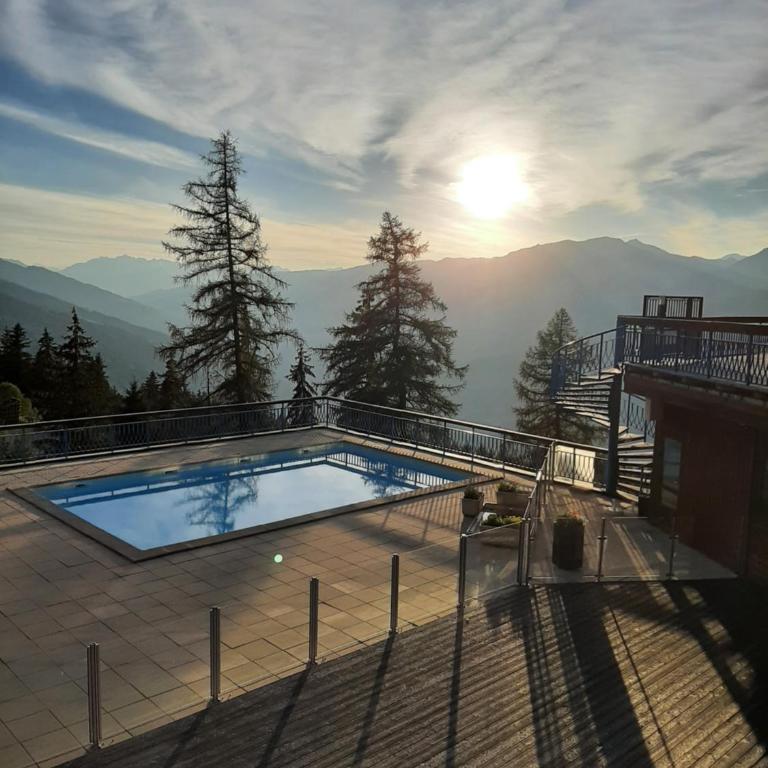RESIDENCE LE RUITOR Duplex dernier étage vue panoramique classé 4 Cristaux Paradiski Piscine privée chauffée en ETE - Appartement en Duplex - 1