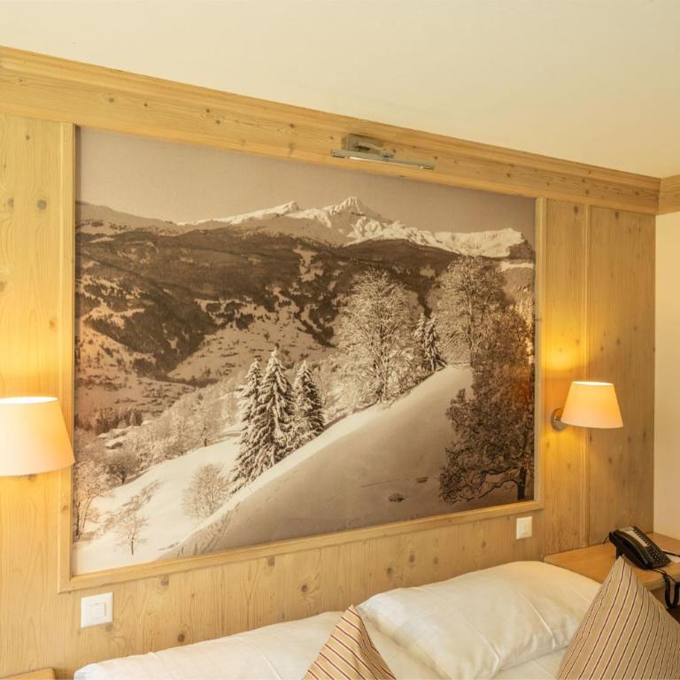 Hotel Spinne Grindelwald - Doppelzimmer mit Blick auf den Eiger - 7