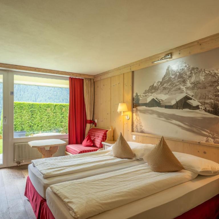 Hotel Spinne Grindelwald - Doppelzimmer mit Gartenblick - 7