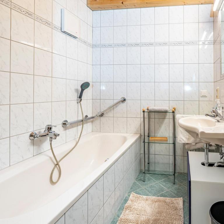 Chalet Hildegard der Steinbock Sommerwohnung Winterferienhaus - Apartment mit 2 Schlafzimmern - 5
