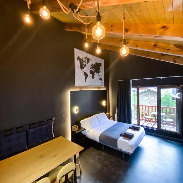 Modern Black Studio Penthouse En Valle De Incles - Parking Gratis l by BonesVacances - Apartamento de 1 dormitorio - 30