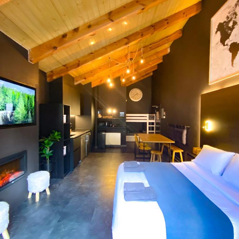 Modern Black Studio Penthouse En Valle De Incles - Parking Gratis l by BonesVacances - Apartamento de 1 dormitorio - 1