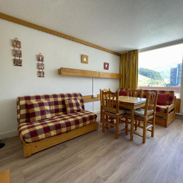 Studio économique pour 4 pers à la Croisette - vue pistes - FR-1-452-13 - Estudio - 4