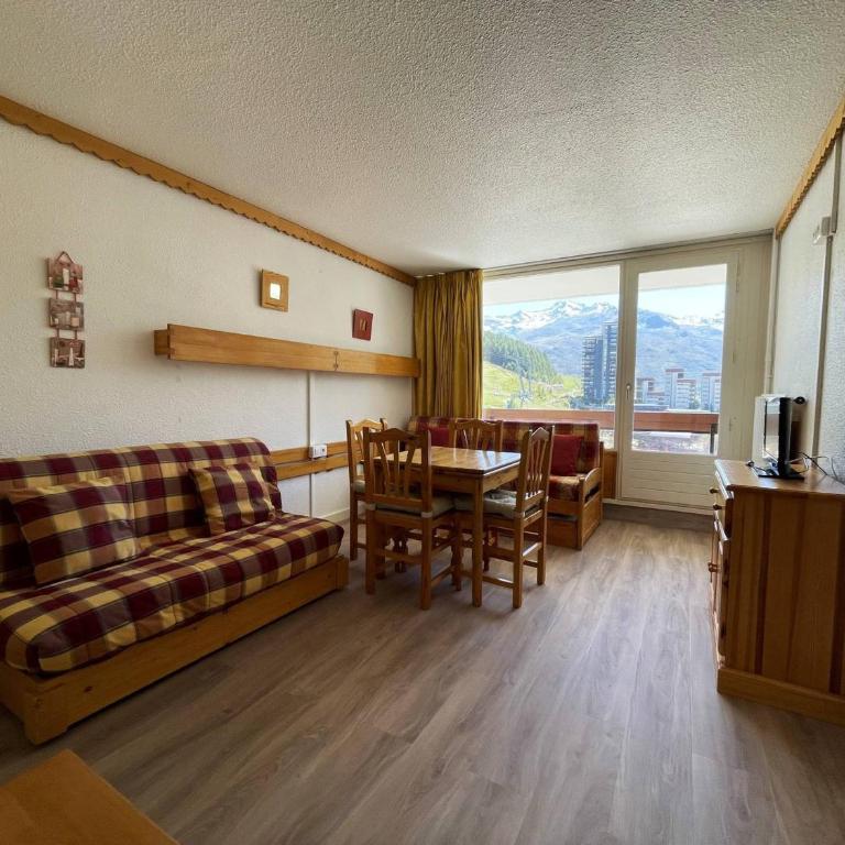 Studio économique pour 4 pers à la Croisette - vue pistes - FR-1-452-13 - Estudio - 5