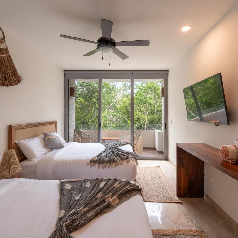 NHOA 208A Lux 2BR Condo Jungle View in Aldea Zama - Apartamento de 2 dormitorios - 10