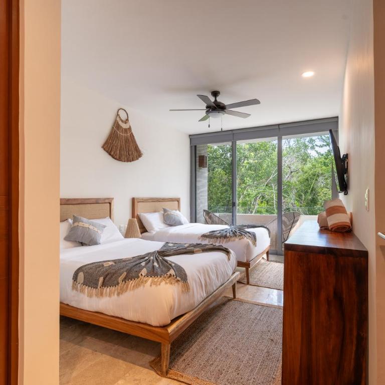 NHOA 208A Lux 2BR Condo Jungle View in Aldea Zama - Apartamento de 2 dormitorios - 17