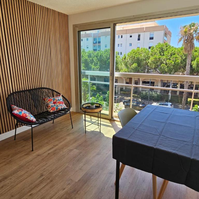 Studio Le Santa-Maria - Fréjus Plage - Tout à pied - Clim - Parking - WIFI - Tout confort - Deluxe Studio - 2