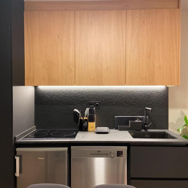 Modern Blue Studio En Valle De Incles - Parking Gratis l by BonesVacances - Apartamento de 1 dormitorio - 11