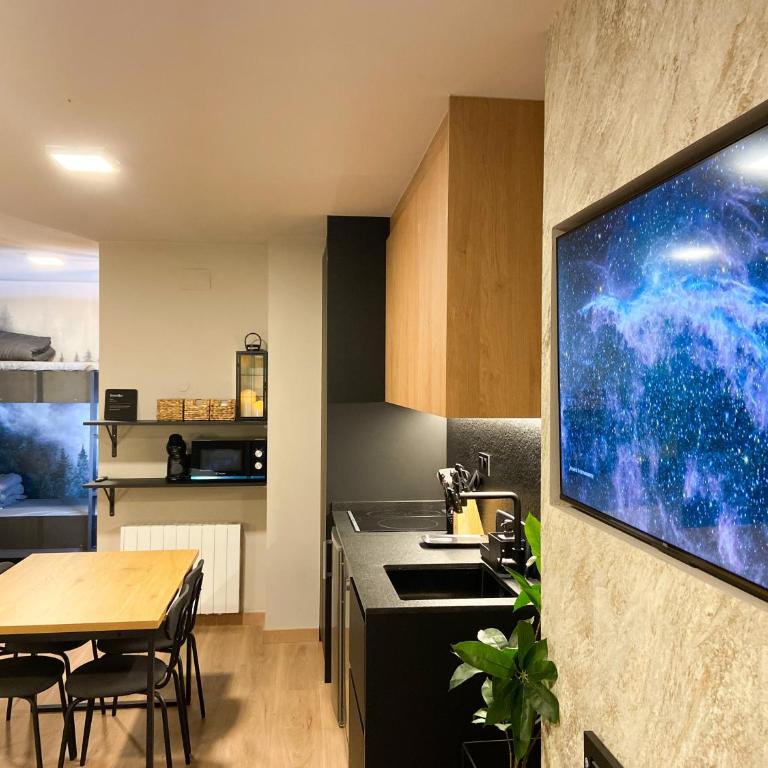 Modern Blue Studio En Valle De Incles - Parking Gratis l by BonesVacances - Apartamento de 1 dormitorio - 5