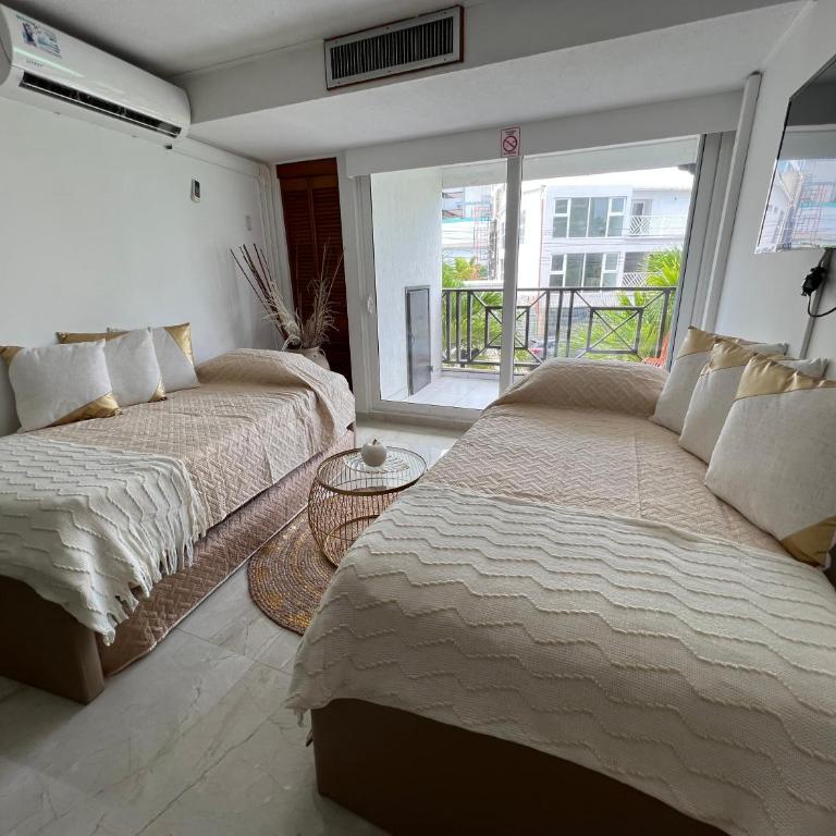 Apartamentos Hansa Reef - Mejor ubicación. - Apartamento de 1 dormitorio con balcón - 1