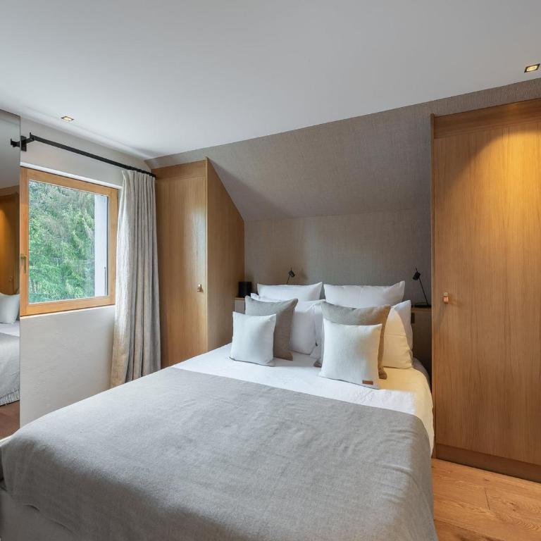 Chalet moderne et spacieux à Megève, 5 chambres, jacuzzi, salle TV, proche centre et remontée mécanique - FR-1-569-119 - Chalet - 12