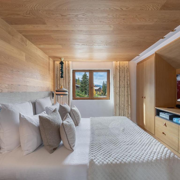 Chalet moderne et spacieux à Megève, 5 chambres, jacuzzi, salle TV, proche centre et remontée mécanique - FR-1-569-119 - Chalet - 15