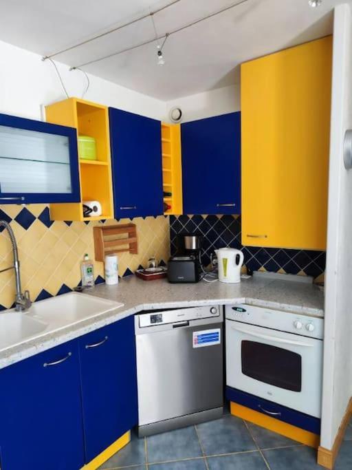 appartement rez de jardin 6 personnes cagnes sur mer 06 piscine et tennis - Apartment mit 2 Schlafzimmern - 9