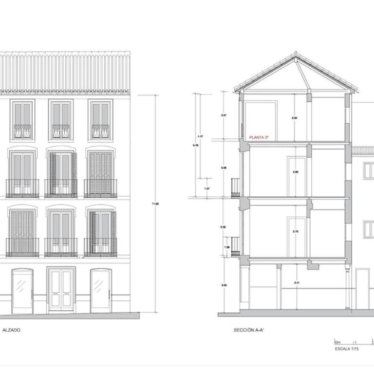 Apartamento Anaya, 3º piso, a estrenar en pleno centro de Granada - One-Bedroom Apartment - 59