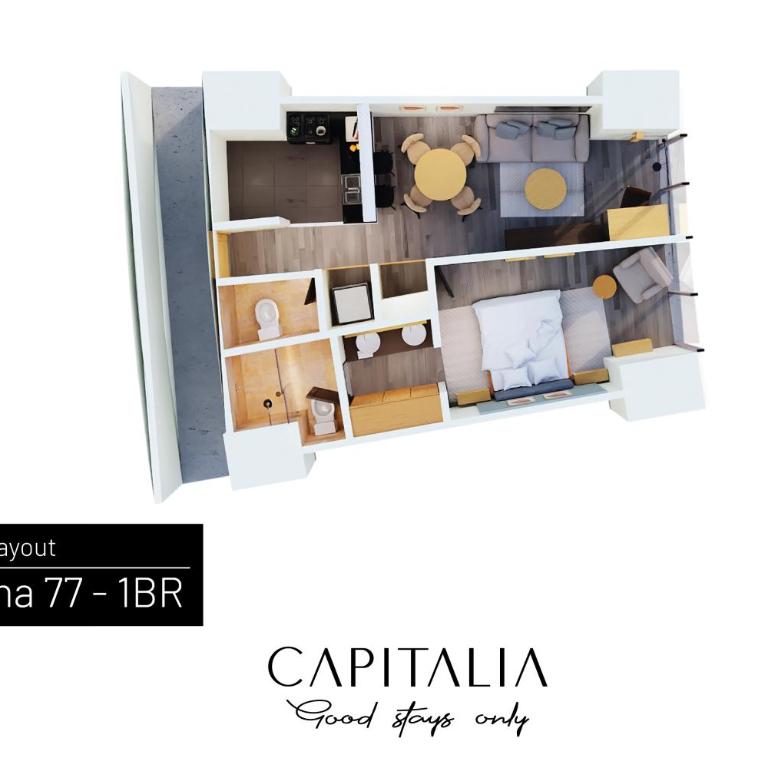 Capitalia Plaza Residences Reforma - Luxury Apartment, 1 Bedroom, City views - 23