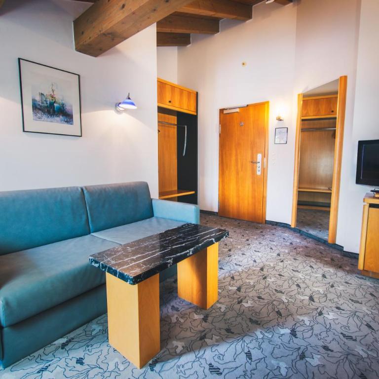 Villa Waldperlach by Blattl - Studio mit Kingsize-Bett und Schlafsofa - 10