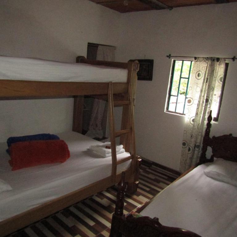 Alojamiento rural pájaros y flores - Habitación Familiar con baño privado - 1