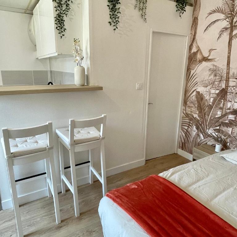 L’évasion - Studio cosy en centre ville - Apartment mit 1 Schlafzimmer - 11