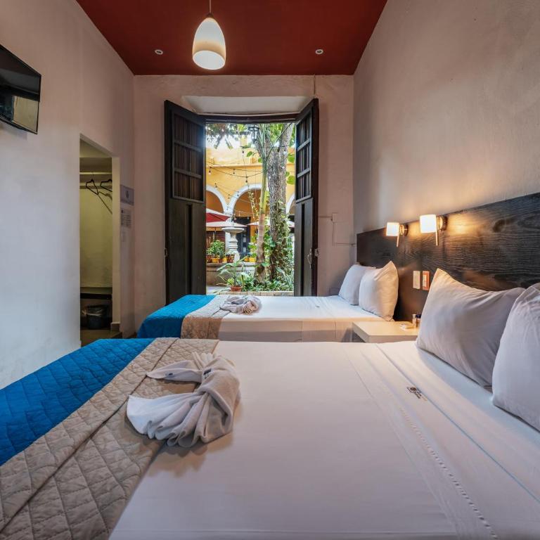 Hotel Santiago - Double Room with Two Double Beds - 3