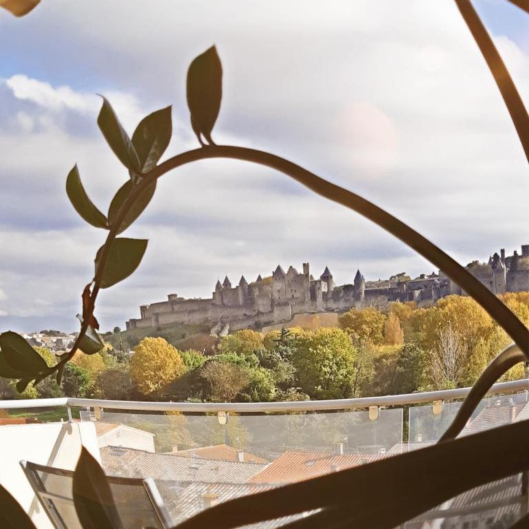 Les Suites du Saint Nazaire, vue panoramique sur la Cité Médiévale - Les Balcons de la Cité - Executive Suite - 20