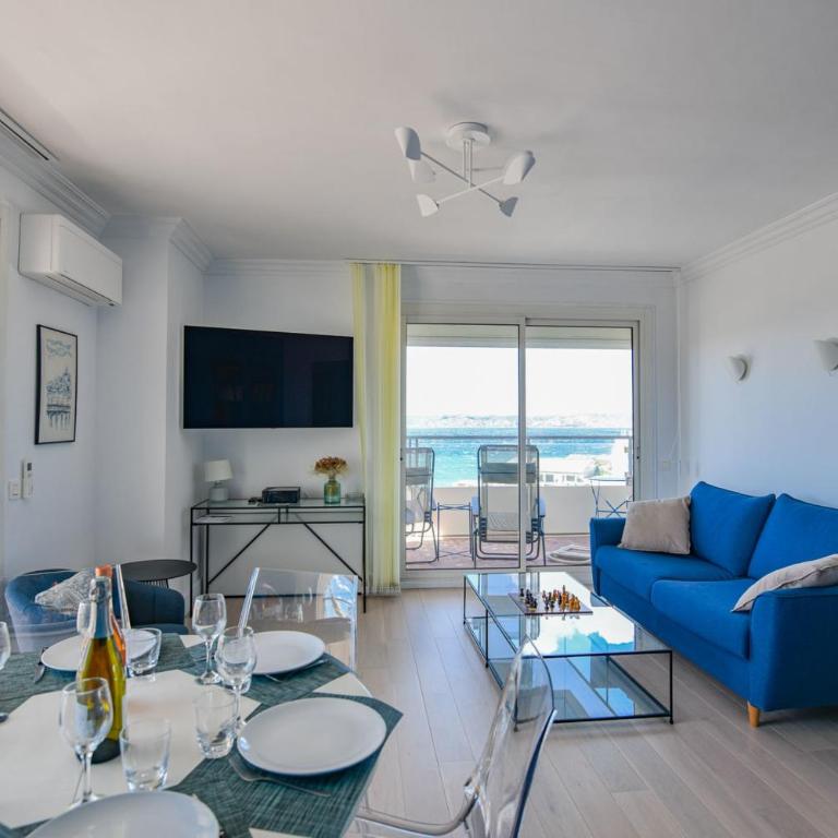L'Horizon - 3 ch climatisé avec vue mer incroyable - Appartement - 9