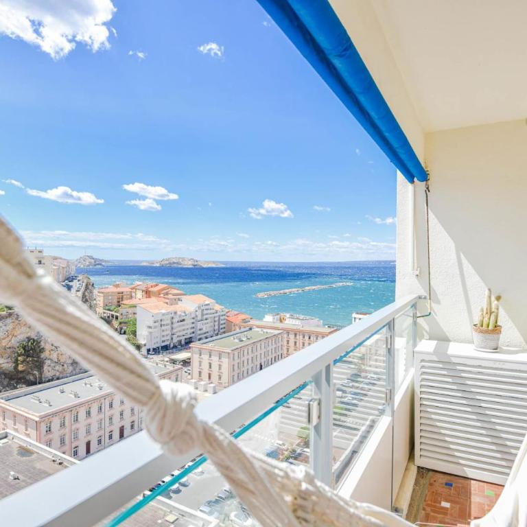L'Horizon - 3 ch climatisé avec vue mer incroyable - Appartement - 6