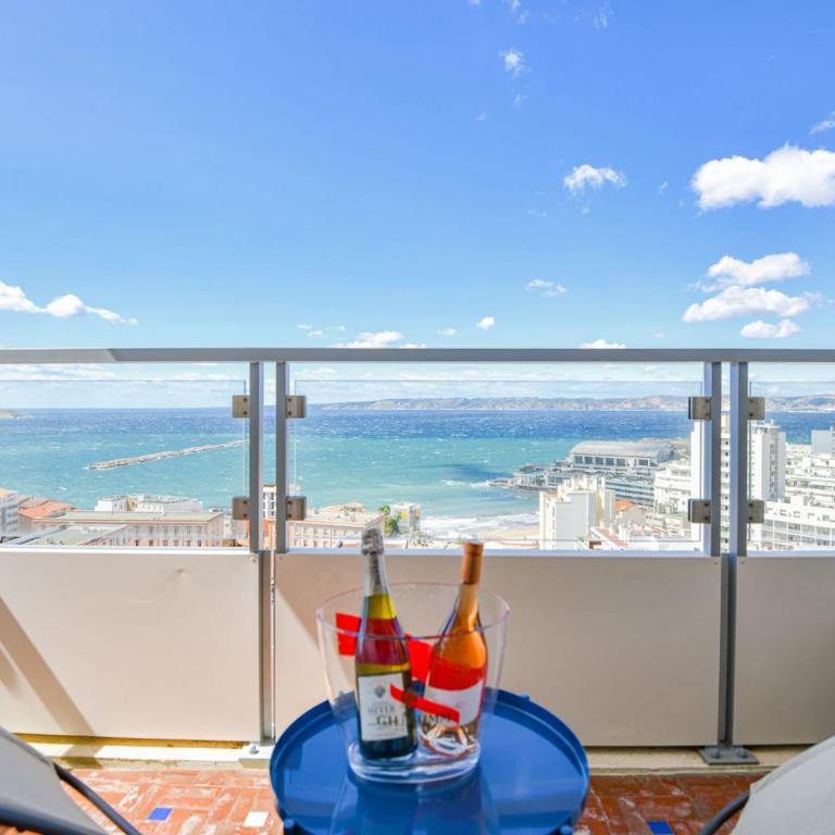 L'Horizon - 3 ch climatisé avec vue mer incroyable - Appartement - 38