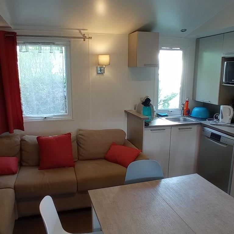 HappyMobilhome Argelès-sur-mer -plage à 500m- Camping 4 étoiles Del Mar - Mobile Home - 17
