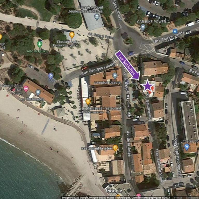 Maison du Pécheur - Plage des Sablettes -St Mandrier - Maison 2 Chambres - 13