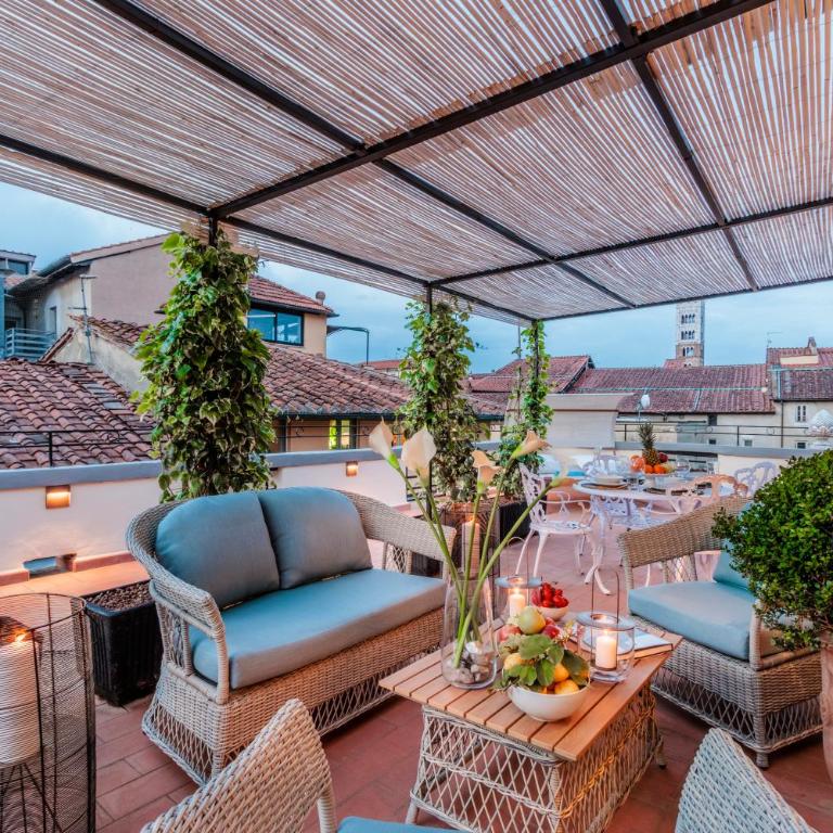 Toscana Lucca centro attico esclusivo con grande terrazza panoramica - Casa con 1 Camera da Letto - 23