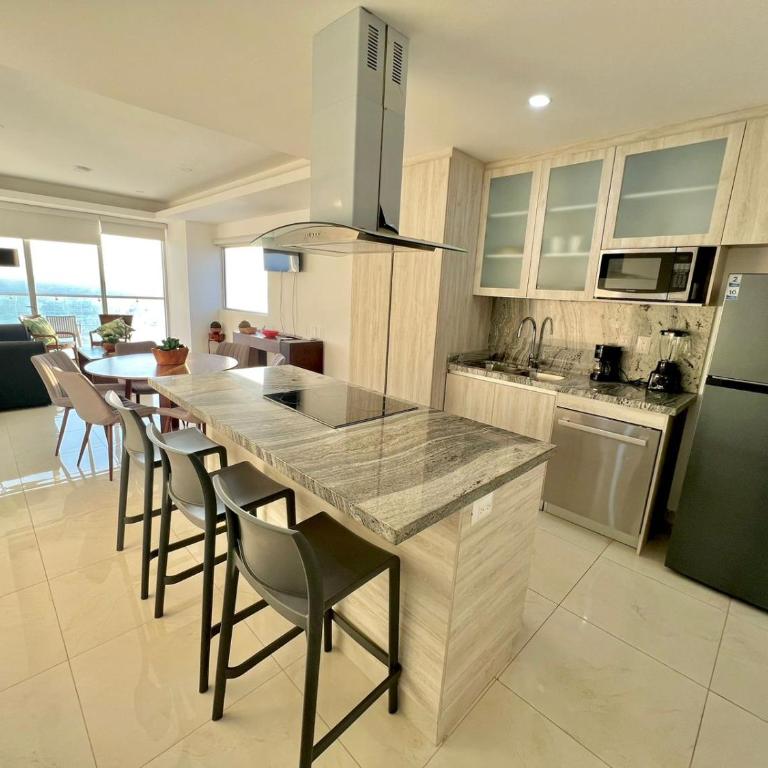 Sunset View Malecón 1401 Vista panoramica al mar - One-Bedroom Apartment - 14