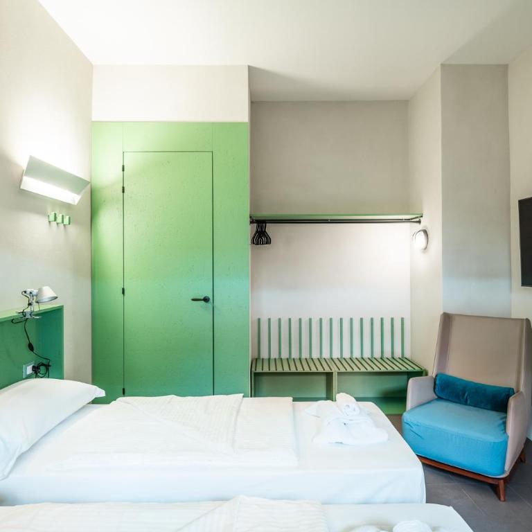 Maison Ammiragli Vatican Rooms - Deluxe Double or Twin Room with Balcony - 10