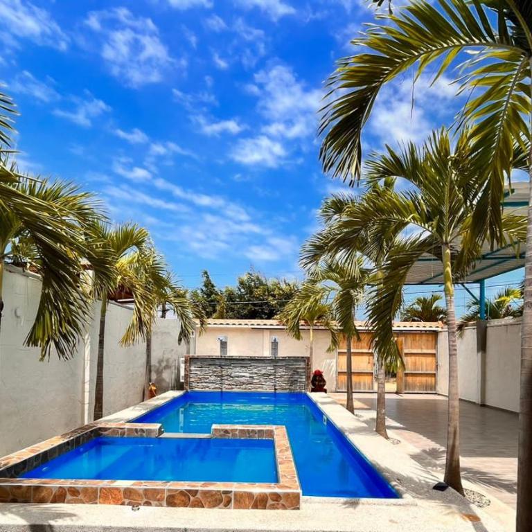 Casa Halley #4 con vista al mar y piscina , 2 pisos - Villamil Playas , Data de Villamil - Three-Bedroom Villa - 1