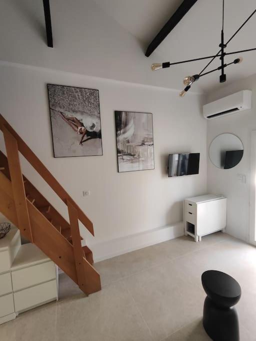 Studio jardin Piscine climatisatisation accès plage - Apartment mit 1 Schlafzimmer - 9