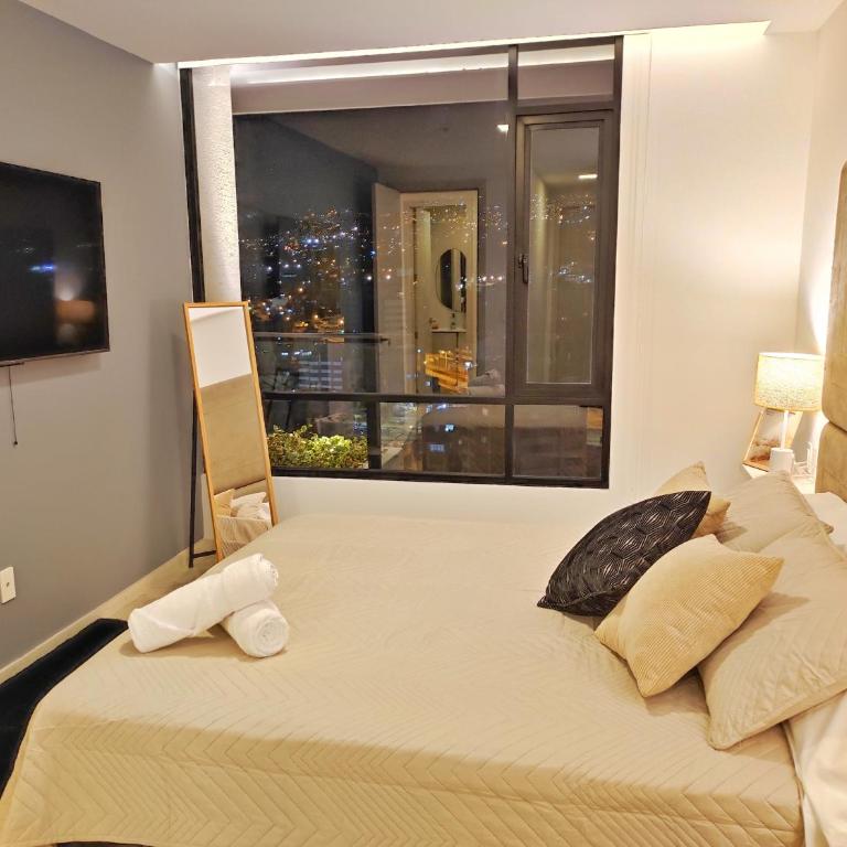 Luxury suite con vista increíble Quito Carolina Coliving Ecuador - Apartamento de 1 dormitorio con vistas a la ciudad - 8