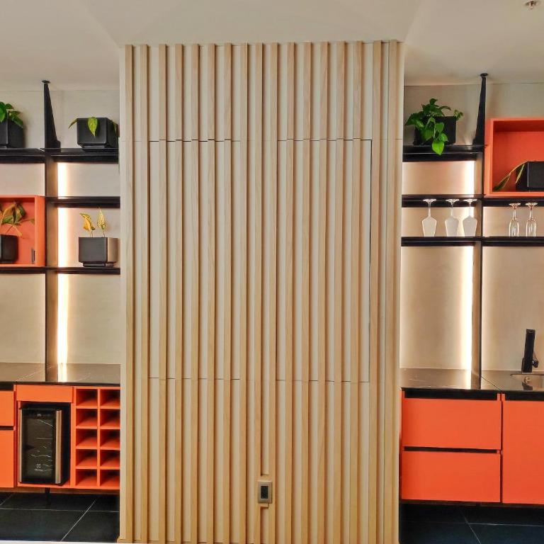 Luxury suite con vista increíble Quito Carolina Coliving Ecuador - Apartamento de 1 dormitorio con vistas a la ciudad - 16