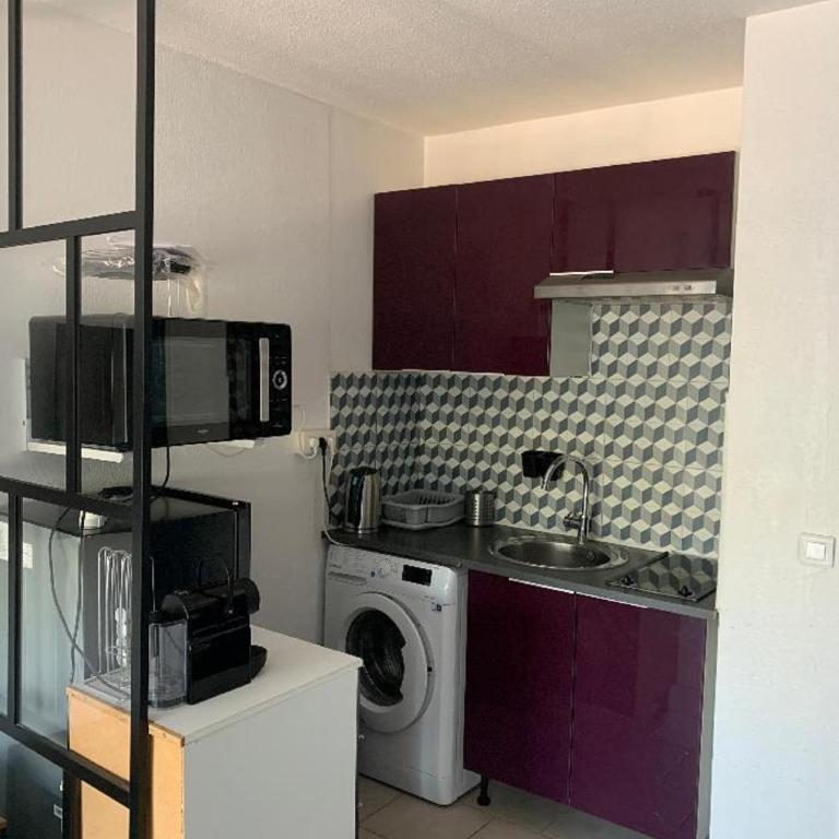 Vittoria Immobilier 9 -REGLEMENT SUR PLACE - chèques vacances acceptés - Monolocale con Terrazza - 8