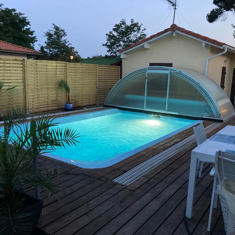!Villa 4*MiMiZaN/Piscine chauffée/Wifi/Plage à 5mn/Clim - Villa 3 Chambres - 3