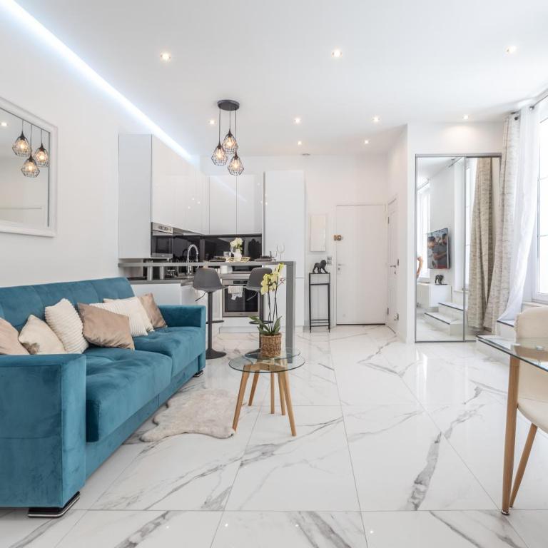 LB Vacation Rentals I Renovated Apt Minutes from Beach - Palais - 30m2 Terrace - Apartamento de 1 dormitorio - 14