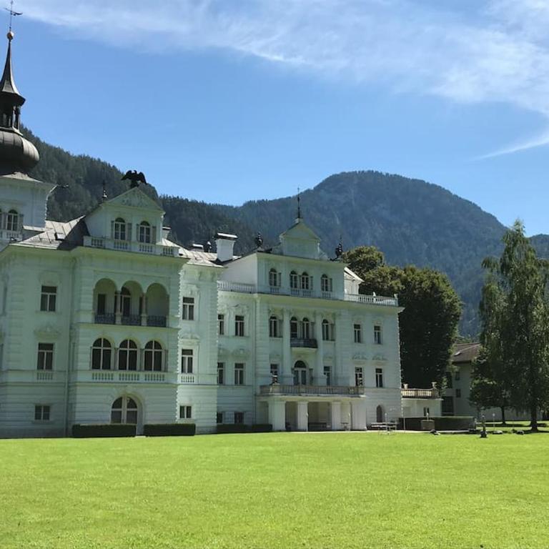 Grubhof Schlosspark, Chalet-Stil mit Pool und Bergblick - Air Conditioner - Apartment mit 1 Schlafzimmer - 39