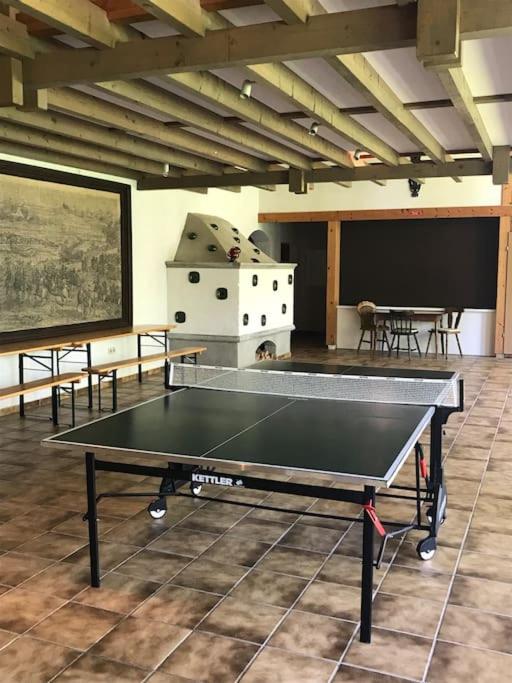Grubhof Schlosspark, Chalet-Stil mit Pool und Bergblick - Air Conditioner - Apartment mit 1 Schlafzimmer - 36