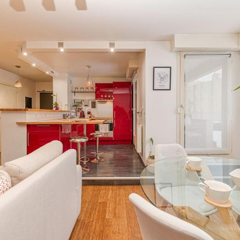 50m Gem - 400m Gare: garage privé, terrasse, wifi - Apartment mit 1 Schlafzimmer - 32