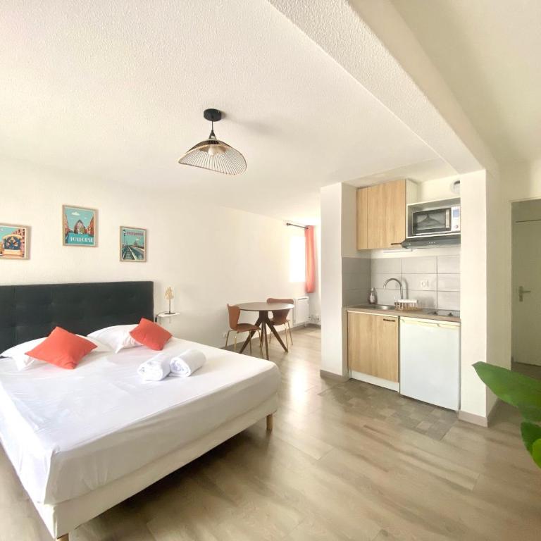 Le Chaleureux - Studio proche du Jardin Compans - Monolocale - 2