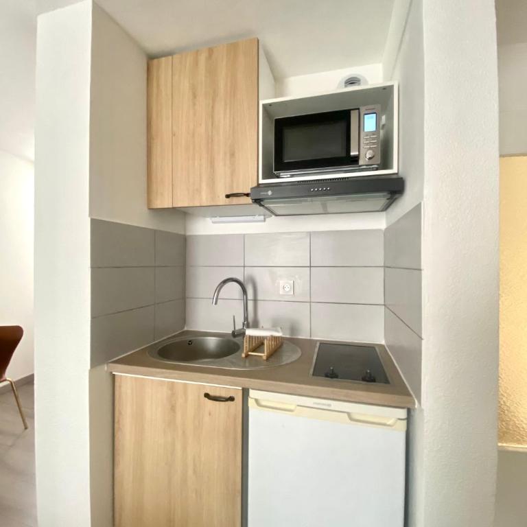 Le Chaleureux - Studio proche du Jardin Compans - Monolocale - 3