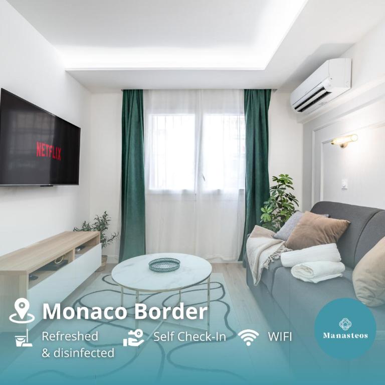 1mn Gare de Monaco - Joli appartement - AU - Appartement 2 Chambres - 1