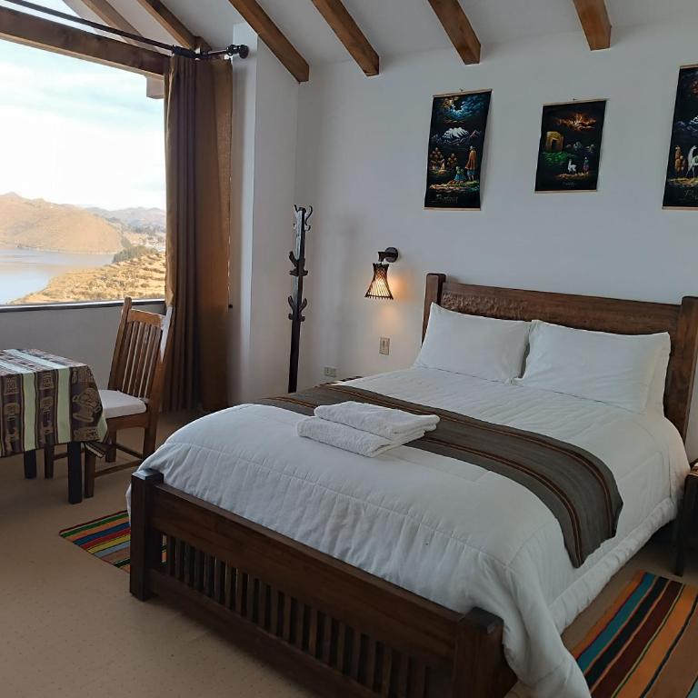 Sol y Luna - ISLA DEL SOL Bolivia - Habitación Deluxe con cama extragrande - 15